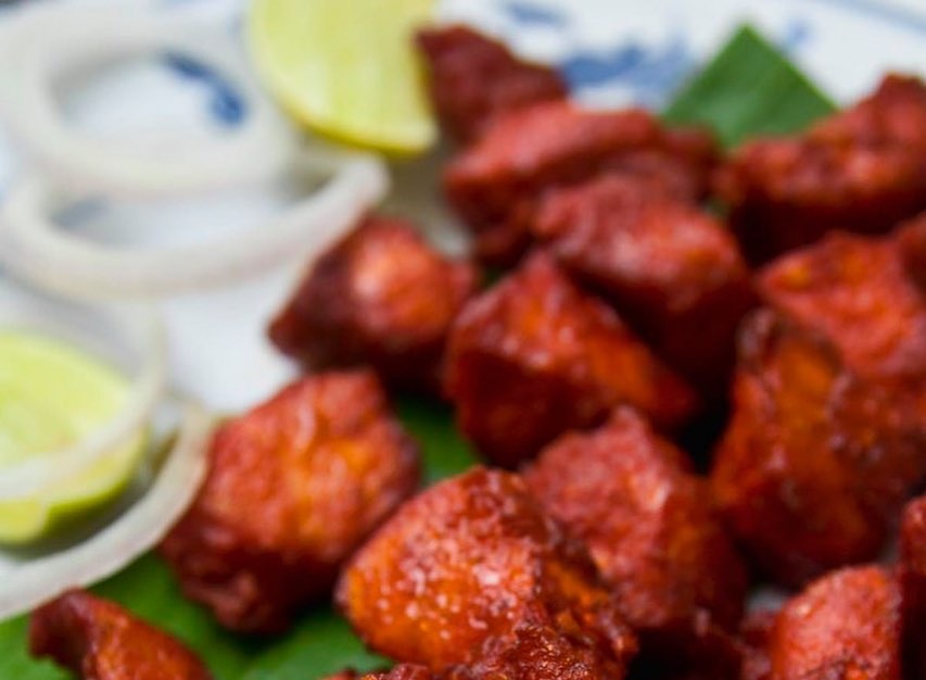 chicken 65 curry leaf