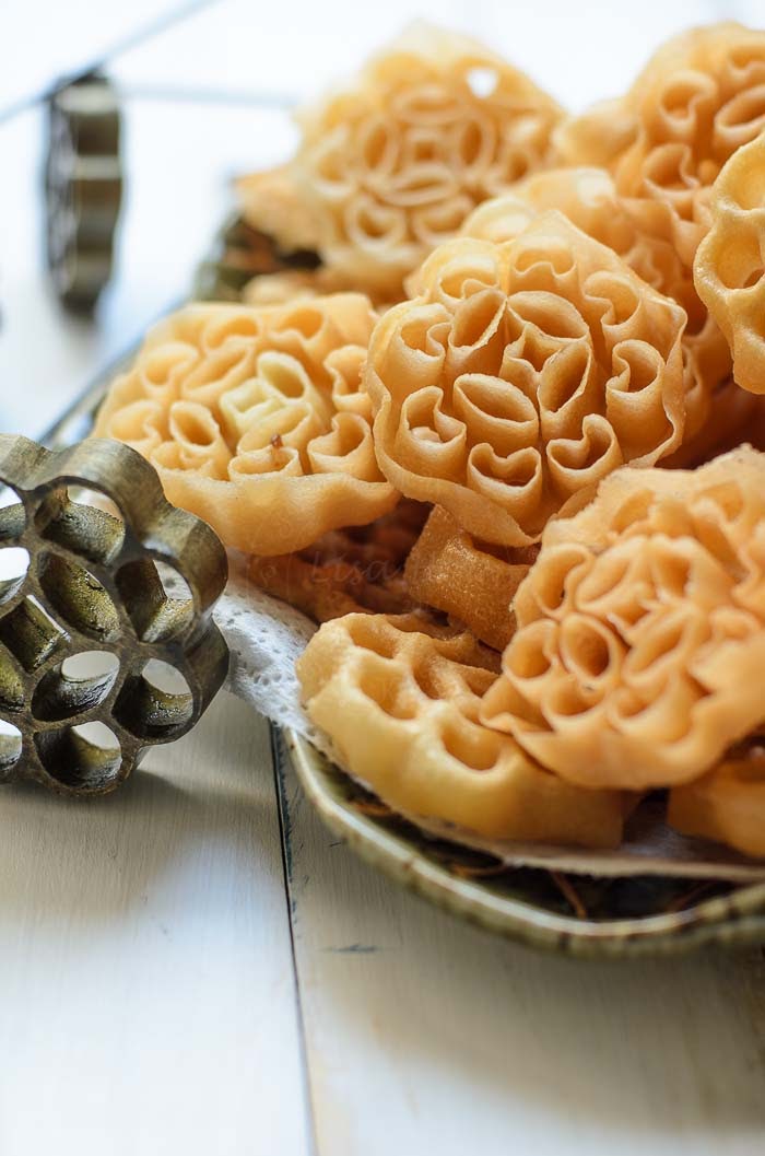 kuih loyang_ honeycomb cookies Lisa’s Lemony Kitchen