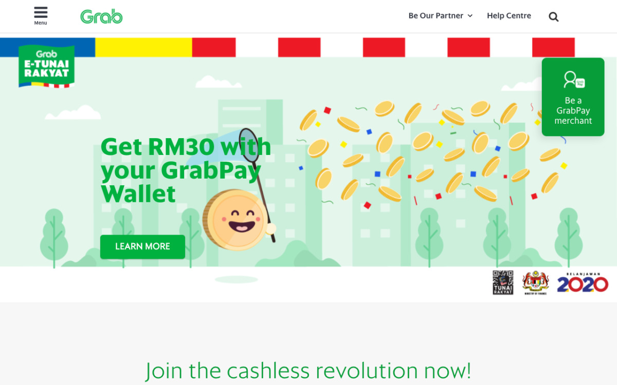 GrabPay e-wallet