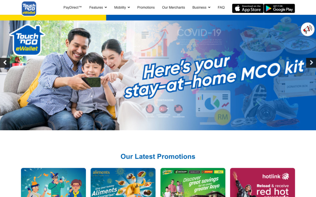 touch 'n go e-wallet